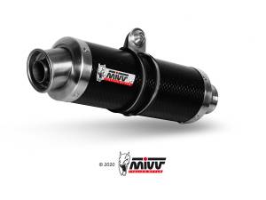 Mivv Exhaust - Mivv GP Carbon Fiber Full Exhaust: Honda CB650F '14-'18 - Image 5