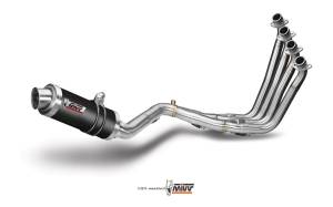 Mivv Exhaust - Mivv GP Carbon Fiber Full Exhaust: Honda CB650F '14-'18 - Image 3