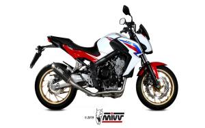 Mivv Exhaust - Mivv GP Pro Carbon Fiber Full Exhaust: Honda CB650F '14-'18 - Image 2