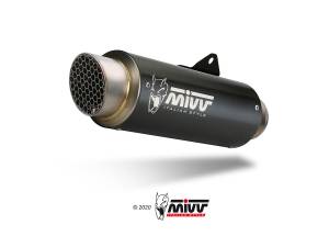 Mivv Exhaust - Mivv GP Pro Black Stainless Full Exhaust: Honda CB650F '14-'18 - Image 4