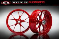 TITAX RACING - TITAX RACING FORGED ALUMINUM WHEELS: BMW S1000RR ['09-'18]  Base Model with Cast Wheels - Image 20