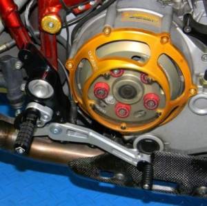 Ducabike - Ducabike Billet Rearsets: Hypermotard 1100/1100 EVO, MTS 620/1000/1100 [Folding Pegs/CF Heel Guards] - Image 12