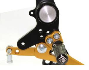 Ducabike - Ducabike Billet Rearsets: Hypermotard 1100/1100 EVO, MTS 620/1000/1100 [Folding Pegs/CF Heel Guards] - Image 24