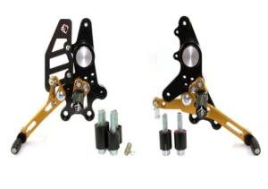 Ducabike - Ducabike Billet Rearsets: Hypermotard 1100/1100 EVO, MTS 620/1000/1100 [Folding Pegs/CF Heel Guards] - Image 26