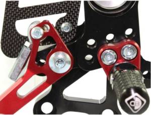 Ducabike - Ducabike Billet Rearsets: Hypermotard 1100/1100 EVO, MTS 620/1000/1100 [Folding Pegs/CF Heel Guards] - Image 28