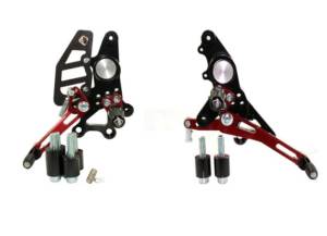 Ducabike - Ducabike Billet Rearsets: Hypermotard 1100/1100 EVO, MTS 620/1000/1100 [Folding Pegs/CF Heel Guards] - Image 42