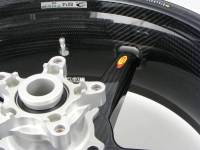 BST Wheels - BST Mamba Tek 7 Spoke Carbon Fiber Front Wheel: Bimota DB6 [61mm Brake Disk Spigot] - Image 3