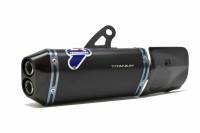 Termignoni Black Dual Silencer Racing Slip-On Exhaust Kit: Ducati Panigale V4/S/R [Includes UPMAP and Air Filter]