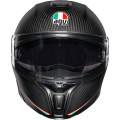 Apparel & Gear - Helmets & Accessories - SPORTMODULAR TRICOLORE MATT CARBON Size : XL