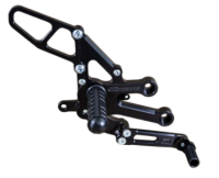 Woodcraft - WOODCRAFT CFM REARSETS 05-0417B Yamaha YZF-R7 2022 Complete Rearset Kit w/ Pedals - Image 2