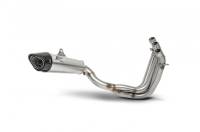 Zard - Zard 3>1 Full Kit Stainless Steel with Removable DB Killer: 2021 Triumph Trident 660/600