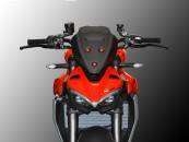 Body - Windscreens - Ducabike - Ducabike SFV2 Touring Windshield Streetfighter V2 (BLACK-BLACK OR BLACK-RED)