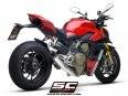 SC Project - SC Project S1 Exhaust: Ducati Streetfighter V4/V4S (Titanium) - Image 3