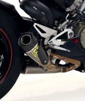 Arrow - Arrow Works Titanium Slip On Exhaust with Termignoni T-800 UpMap: Ducati Panigale V4/S/R - Image 7