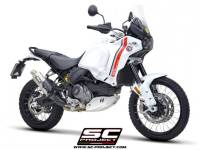 SC Project - SC Project Rally Raid Exhaust: Ducati DesertX (Titanium) - Image 4