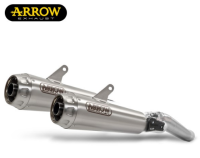Exhaust - Slip-Ons - Arrow - ARROW PAIR OF EXHAUSTS PRO RACE SLIP-ONS TITANIUM RACING KTM 890 DUKE R (2020-2023)