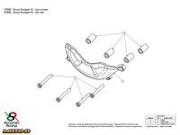 Bonamici Racing - Bonamici Ducati Panigale V4 R Case Savers - Image 5