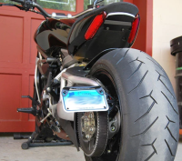 Body - Plate Relocator - New Rage Cycles - DUCATI DIAVEL 1260 SIDE MOUNT LICENSE PLATE (2 POSITION)