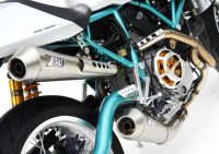 ZARD 2-2 Steel Full Kit [Racing]: With Removable DB Killer Ducati Sport 1000 / Paul Smart 2005/2008