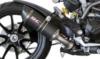 SC Project - Oval Low Mount Exhaust by SC-Project Ducati / Hyperstrada 939 / 2016