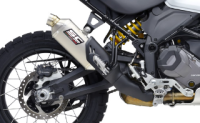 SC Project Rally Raid Exhaust: Ducati DesertX (Titanium)