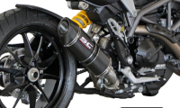 SC Project - SC Project Oval Low Mount Exhaust: Ducati Hypermotard 821-939 - Image 1