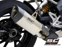 Exhaust - Mid Pipes - SC Project - SC Project SC1-R GT 2021-23 Triumph Speed Triple 1200 RR/RS Titanium
