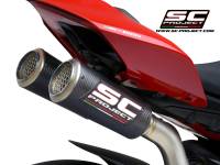 Exhaust - Full Systems - SC Project - SC Project CR-T Quarter Racing System Exhaust: Ducati Panigale V4/S/R