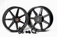 BST Wheels - 7 Spoke Wheels - BST Wheels - BST Mamba TEK 7 SPOKE WHEEL SET [6" REAR]: Suzuki GSXS1000 / GSXF1000