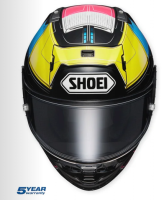 Shoei X-Fifteen Full Face Helmet Proxy TC-11 Yellow/Red/Blue/Black  