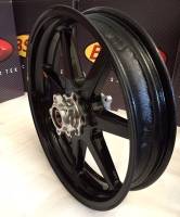 BST Wheels - BST MAMBA TEK 7 Spoke Carbon Fiber Wheel Set [6.0" Rear]: SPOKE WHEEL SET [6.0" REAR]: BMW S1000R/RR - Image 5