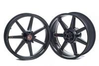 BST Wheels - BST MAMBA TEK 7 Spoke Carbon Fiber Wheel Set [6.0" Rear]: SPOKE WHEEL SET [6.0" REAR]: BMW S1000R/RR - Image 4