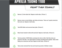 NRC Aprilia Tuono 1100 V4 Front Turn Signals - Image 5