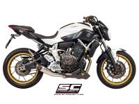 SC Project - SC Projects S1 Exhaust - Yamaha FZ-07 '14-'18 / MT-07 '15-'20 - Image 2