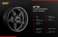 BST Wheels - BST GP TEK Race Wheelset  -  Honda CBR1000RR/R [6' Rear] "19-"21 Track Use Only - Image 2
