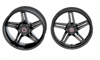 BST Wheels - BST Rapid TEK 5 Split Spoke Carbon Fiber Wheel Set [6" REAR]: Honda CBR1000RR-R  '20-'21 - Image 4