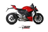 MIVV Delta Race Steel Approved Exhaust for Ducati Panigale V2 2020-2023 / Streetfighter V2 2020-2023 - Image 2