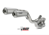 Full Exhaust System MIVV EVO Titanium High Racing For Ducati Streetfighter V4 2020-2022 Underseat Position RACE USE ONLY - Image 1