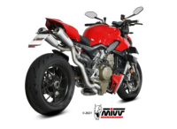 Full Exhaust System MIVV EVO Titanium High Racing For Ducati Streetfighter V4 2020-2022 Underseat Position RACE USE ONLY - Image 2