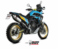 MIVV Exhaust Slip-On Dakar Approved Steel Yamaha Tenere 700 2019-2023 - Image 1