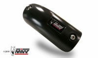 Exhaust - Accessories - MIVV Carbon Fiber Exhaust Cover For Yamaha Tenere 700 2019>