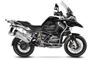 Handlebar Risers For BMW R1250GS (2018-2023) & Adventure (2019-2022) - Anodized Black