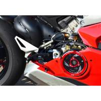 Ducabike - Ducabike Adjustable Folding Pegs Rear Sets: Ducati Panigale V4/S (Black/Gold Only) - Image 3