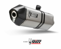 Mivv Exhaust - MIVV Slip-On Exhaust Speed Edge INOX Suzuki V-Strom 800DE (2023-2024) - Image 1