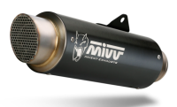 Mivv Exhaust - MIVV Slip-On Exhaust GPpro Black-Original Position Suzuki GSX-R 1000 (2017-2020) - Image 1