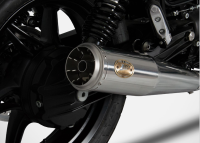 Zard Moto Guzzi V7 850 Stainless Steel or Black Slip-on Exhaust  - '21-'23