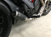 Shift-Tech - Shift-Tech Carbon Fiber GP-Shorty Exhaust: Ducati Diavel '11-'18 - Image 2