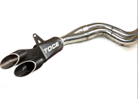 TOCE Low Mount Sport Edition Race Exhaust System: Indian FTR1200/S/Sport