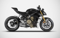 Zard - ZARD Titanium and Stainless Slip-On Exhaust: Ducati - Streetfighter V4/V4S '20-'23 - Image 2