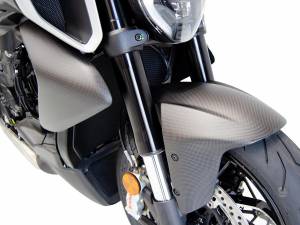 Ducabike - Ducabike - DIAVEL V4 MATT CARBON FRONT FENDER - Image 4